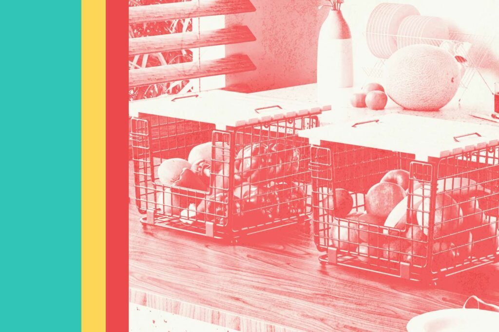 This Wire Basket Set Is 73% Off at Walmart