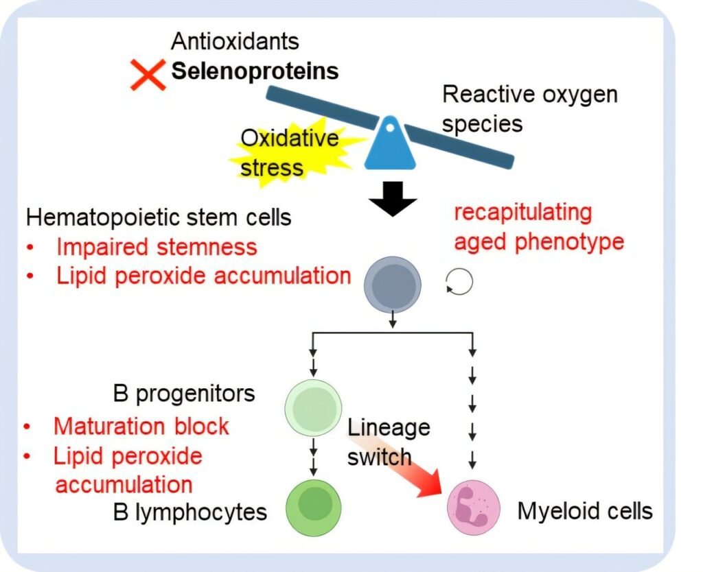 Selenoproteins play key role in combating age-related cell damage, study finds