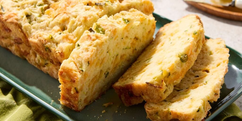 Cheddar Zucchini Bread Recipe