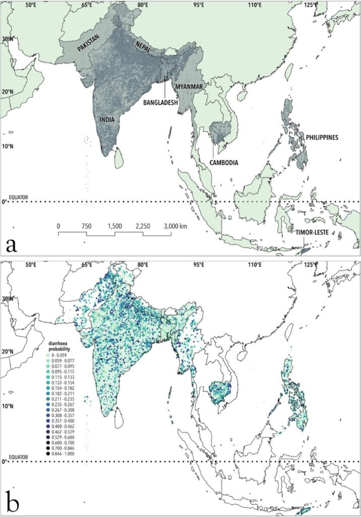 Risk of deadly diarrheal diseases in children could worsen as climate changes