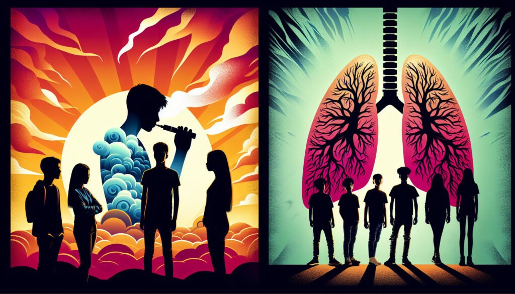 AI-generated ads match official campaigns in youth vaping awareness study