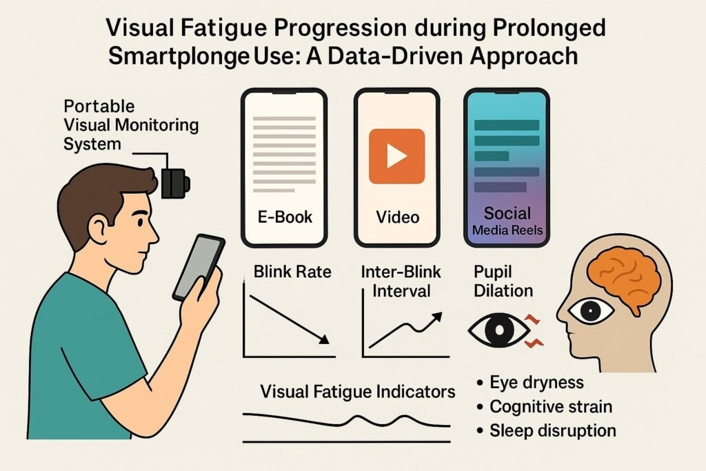 Just one hour a day of social media scrolling on your smartphone can cause eye strain