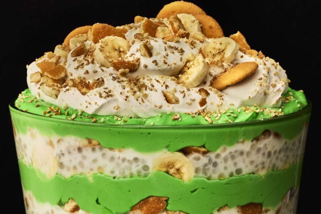 Coconut Banana Pandan Pudding Recipe
