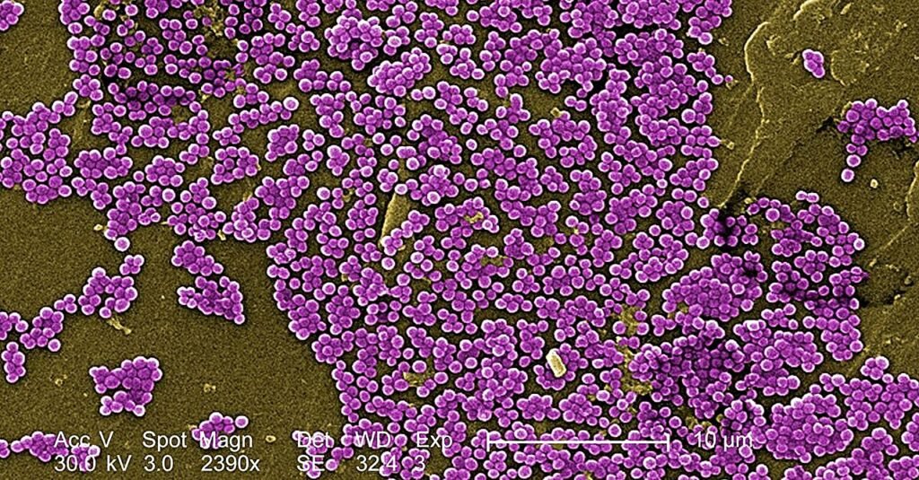 Bacterial communication delays wound healing by disrupting skin cell repair