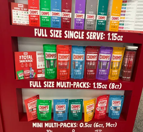 Chomps bites into surging meat stick demand with new Nebraska plant Chomps bites into surging meat stick demand with new Nebraska plant