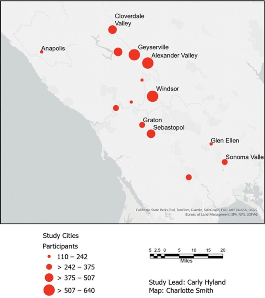 Most of wine country’s agricultural workers have been exposed to wildfires, survey finds